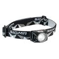 Sigma Sport Sigma 18850 Sport Headled II Stirnlampe, Langlebig, leicht, abnehmbar, spritzwassergeschützt, schwarz, One Size