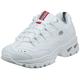 Skechers Damen Sport - Energy Sneaker, White Smooth Leather Millennium Trim L, 35.5 EU