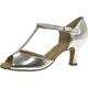 Diamant TANZSCHUHMANUFAKTUR Damen 025-087-013 Tanzschuh, Silber, 37 1/3 EU (4 1/2 UK)