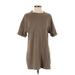 Trafaluc by Zara Casual Dress: Brown Dresses - Women's Size Small