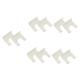 FRCOLOR 10 Pcs Hair Dryer Rack Motorcycle Phone Mount Hair Tool Organizer Hair Dryer Mounted Holder Hair Dryer Holder Wall Mounted Holder Wall Hair Dryer Hairdryer White Iron Shelf Storage