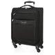 Roll Road Royce Black Cabin Suitcase 40 x 55 x 20 cm Soft Polyester Combination lock 39 Litre 2.1 kg 4 Wheels Hand Luggage