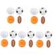 UPKOCH 5 Sets Outdoor Balls Summer Toys Outdoor Summer Toys Bulk Toys Inflatable Pool Balls Swimming Pool Beach Balls Summer Toys for Football Fun Games Plastic