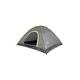 Mountain Warehouse Festival Fun 4 Man Tent - Water Resistant Sleeping Tent -For Camping, Summer, Beach Grey