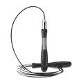 Skipping Rope Jumping Rope Indoor 3 Meters Adjustable Speed Jump Rope Ultra-Speed Steel Wire Jumping Ropes For Gym Fitness Training Jump ropes for fitness (Color : Black)