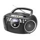 Dual 74827 Kassettenradio mit CD • UKW-Radio • Boombox • CD-Player • Stereo Lautsprecher • AUX-Eingang • Netz- / Batteriebetrieb • Tragbar • Schwarz • Dual P 70