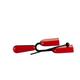 Halilit Hi-Lo Agogo Bell. High-end Hand Percussion Musical Instrument. Percussionists of All Levels. Teens & Adults. Sturdy & Built to Last (Red)