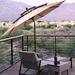 Arlmont & Co. Outdoor Auto-tilt Patio Market Umbrella W/Double Vented Metal in Brown | 120 W x 120 D in | Wayfair 3A451B169CEF4BBBA15A521ED50FE894