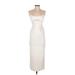 Zara Cocktail Dress - Slip dress: Ivory Dresses - Women's Size X-Small