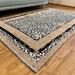 Gray 59.06 x 30.32 x 0.5 in Living Room Area Rug - Gray 59.06 x 30.32 x 0.5 in Area Rug - Mercer41 Alfa Rich Ailsa Leopard Beige Black Washable Cotton Area Rugs for Living Room Bedroom Kitchen Cotton | Wayfair