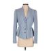 TAILORED by Rebecca Taylor Blazer Jacket: Blue Jackets & Outerwear - Women's Size 4