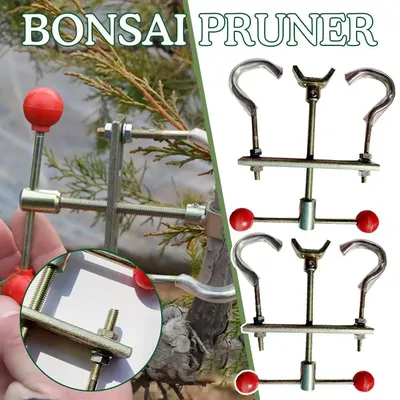 1 Set Bonsai Branch Bender Tools Kit Exceptional Steel Gardening Care Wonderful Gyrate Installation Tree Trunk Bender Tool Parts