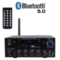 Amplificatore digitale Hifi Stereo a bassa frequenza KS-33BT aggiornato bluetooth LED Digital Sound Radio FM amplificatori 2x60W