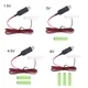 AA Dummy-Batteries Adapter Detachable USB Power Supply Cable Cord Replacement 1 to 4pcs AA Battery
