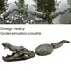 Floating Crocodile Decoration Pond Resin Simulation Ornament For Predator Heron Duck Control Garden