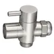 Sink Diverter Brass Faucet Diverter Valve 22mm 3 Way Faucet Splitter M22 X M24 Male For Standard