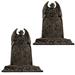 Design Toscano Vampire Demon Tombstone Statues: Set of Two