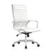 LeisureMod Harris Leather Adjustable High Back Task Office Chair