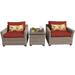 Monterey 3 Piece Outdoor Wicker Patio Furniture Set