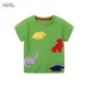 Little Maven 2024 Baby Tops T-Shirts Applikationen Kinder kleidung T-Shirts Sommer Cartoon Stickerei