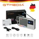 GTmedia D2 Support DAB+/TF/AUX Mini Digital RSD stereo FM DAB+ Radio TF SD Card Player Alarm Clock