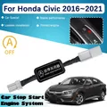 Auto-Stopp-Startsc halter für Honda Civic 10 2016 ~ 2021 Automatischer Start des Motors ystems