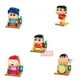 Anime Crayon Shin-Chan Fakten bausteine ziegel Japanischen Figur Kawaii Puppen Geschenke für Kinder