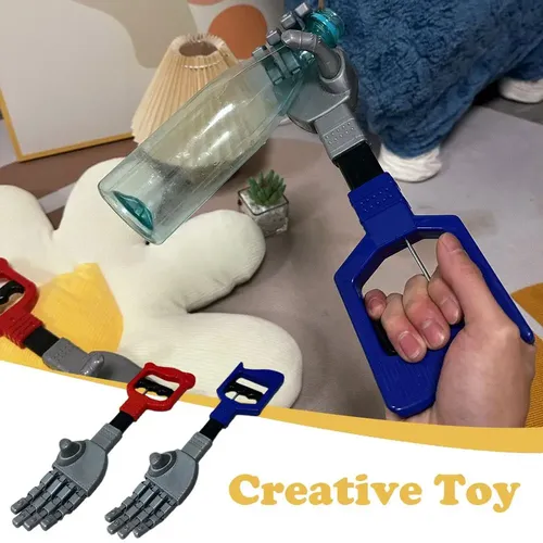 Spielzeug mechanische Hand Kinder Roboter Klaue Hand lange Spielzeug Grabber Pick Wasser Arm bis