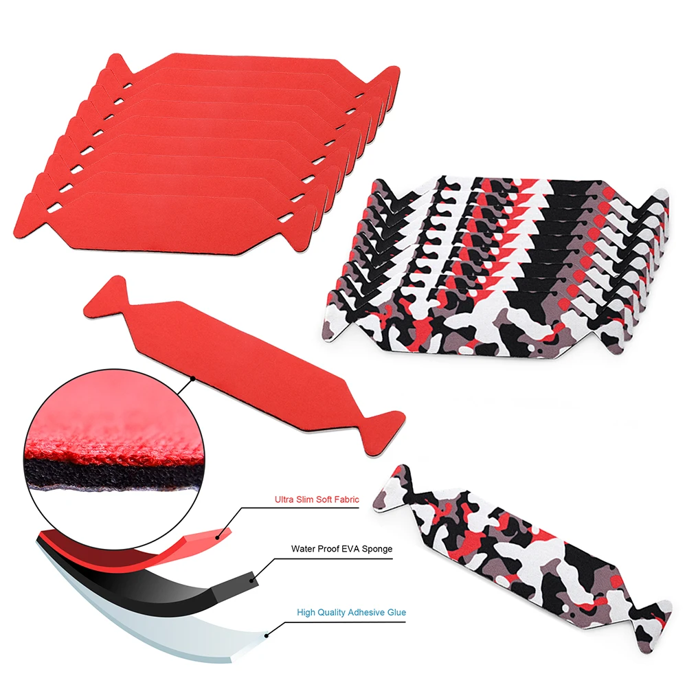 EHDIS 10/50PCS Carbon Faser Auto Rakel Filz Vinyl Film Wrap Waschen Reinigung Werkzeug Schutz Fenster Tönung Schaber rand Stoff Tuch