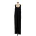 Athleta Casual Dress - Slip dress: Black Solid Dresses - New - Women's Size X-Small