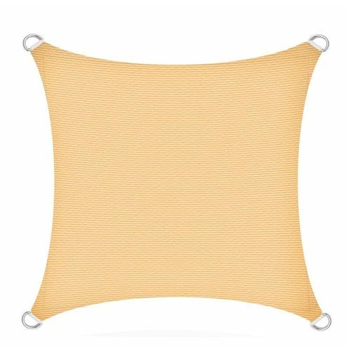 Sonnensegel Sonnenschutzsegel Sonnenschutz UV-Schutz Schattenspender Sonnendach Beige / 3x3m