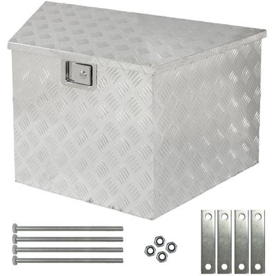 Truckbox Werkzeugbox Werkzeugkiste Anhängerbox Alumium Alubox Deichselbox Montage 120 l Trucky Image