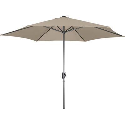 Derby Sonnenschirm / Kurbelschirm "Basic Lift neo 300", Ø 300 cm, greige, Bezug aus 100% Polyester, Image