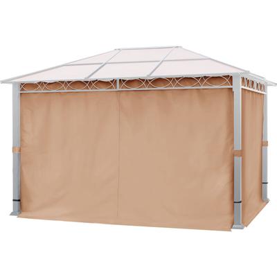 4 Seitenteile für Gartenpavillon Rendezvous Deluxe 3x4 m - Polyester ca. 160 g/m² - mit Image