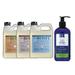 Liquid Hand Soap Refill 1 Pack Geranium 1 Pack Lavender 1 Pack Rain water 33 OZ each include 1 12 OZ Bottle of Hand Soap Peppermint & Tea Tree