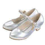 eczipvz Toddler Shoes Girl Shoes Small Leather Shoes Single Shoes Children Dance Shoes Girls Performance Shoes Girl Lace up Shoes Silver