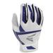 Easton Stealth Hyperskin Fastpitch Batting Glove - White/Purple