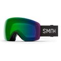 Smith Optics Skyline Goggles - Black; ChromaPop Everyday Green Mirror