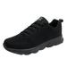 KaLI_store Hiking Shoes Men Mens Air Running Tennis Shoes Lightweight Sport Gym Jogging Walking Sneakers Black 11