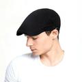 Big Discount! Men s Beret Hunting Cap Casual Golf Driving Cap Flat British Beret Hats Outdoor Beret Hunting Cap