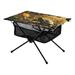 Turtle Butterfly Sunset Camping Folding Table Portable Beach Table with Storage Bag Compact Picnic Table for Outdoor Travel Fishing BBQ