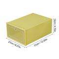 Wozhidaoke Kitchen Organizers And Storage Foldable Clear Shoes Storage Box Plastic Stackable Shoe Organizer Desk Organizers And Storage Organization And Storage Bathroom Storage H 31*33*1 H