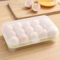 Midewhik Mother s Day Gift Food Containers Large Capacity Egg Holder For Refrigerator Egg Fresh Storage Box For Fridge Egg Storage Container Organizer Clear Plastic Storage Container