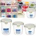 Midewhik Mother s Day Gift Food Containers 2022 New Food Storage Containers 3 Colors Combination 1000Ml Kitchen Storage Box Sealed Food Preservation Plastic Preserving Pot Container Kitchen Household