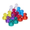 3-Pack Magnetic Thumbtack Colorful NdFeB Push Pin Magnets For Office Classroom & Home Strong Neodymium Paper Holders Scratch-Resistant Easy To Remove Vibrant Multi-Color Magnet Set For Whiteboard