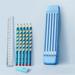 Ewgqwb Back To School Supplies Sale Stationery Kit Includes 5 X Pencils Eraser Ruler Compact ABS Pen For Case Closure For Students Kids Pencil Eraser Set For Kids Pencil Eraser Set Gift