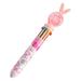 Deagia Office Tools Clearance 10 Color Ballpoint Pen Sequins Rabbit Gel Pen Students Learn to Press 10 Color-In-One Office Stationery Multi-Color Ballpoint Pen 5Ml Home Decor