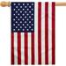 American Flag USA Garden Flag 12 x 18 - Patriotic Double Sided Small American Flags for Yard (American Garden Flag)