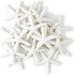 Shenmeida 10 Pieces Starfish 3.9 Inch White Resin Sea Star Fake Starfish for Wedding Decor Beach Theme Party Home Decorations DIY Crafts Fish Tank
