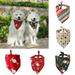 SPRING PARK Dog Bandana Christmas Picture Pet Scarf Bibs Kerchief Set Pet Costume Accessories Decoration for Small Medium Large Dogs Cats Pets